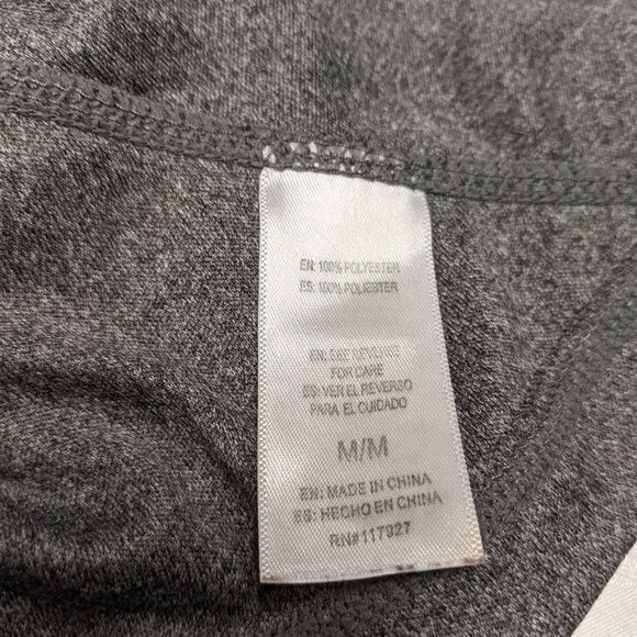 Reebok Tank Top Women Medium Activewear Performance T-Back Gray M - Picture 8 of 8